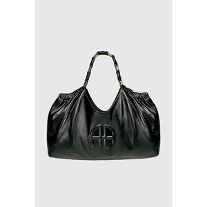 Anine Bing Medium Kate Tote Black Womens Size OS